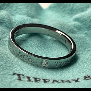 Tiffany & Co. Platinum PT950 Ring 6.5 “